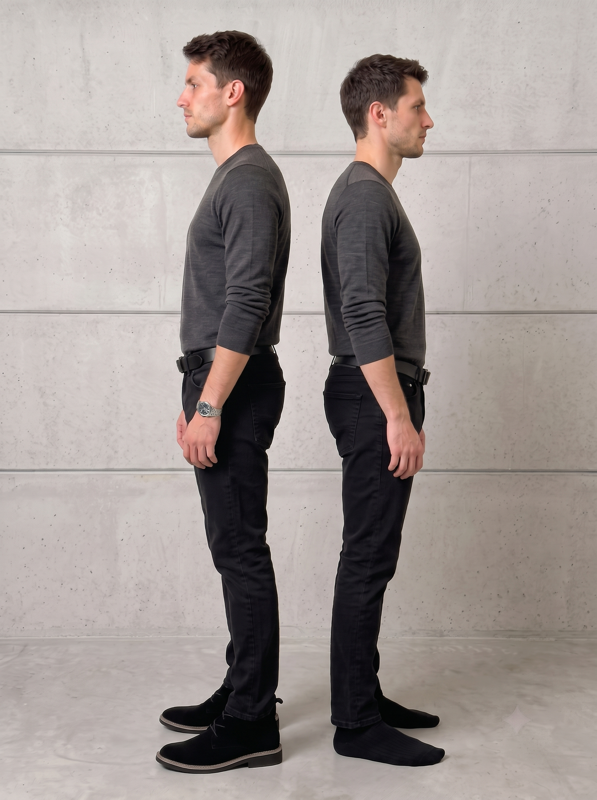 Zunuci vallo — before and after height comparison